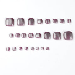 Press On Toe nails Set 24pcs/set JP2311