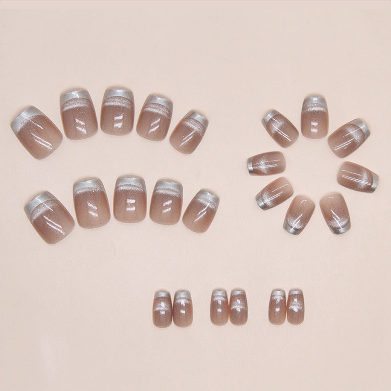 24pcs/Set Press On Nails MY004