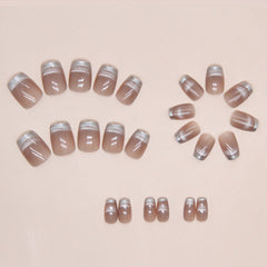 24pcs/Set Press On Nails MY004