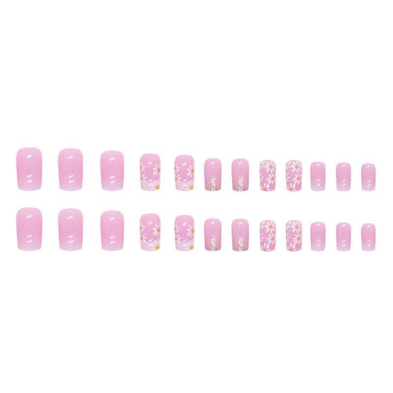 24pcs/Set Press On Nails W1042