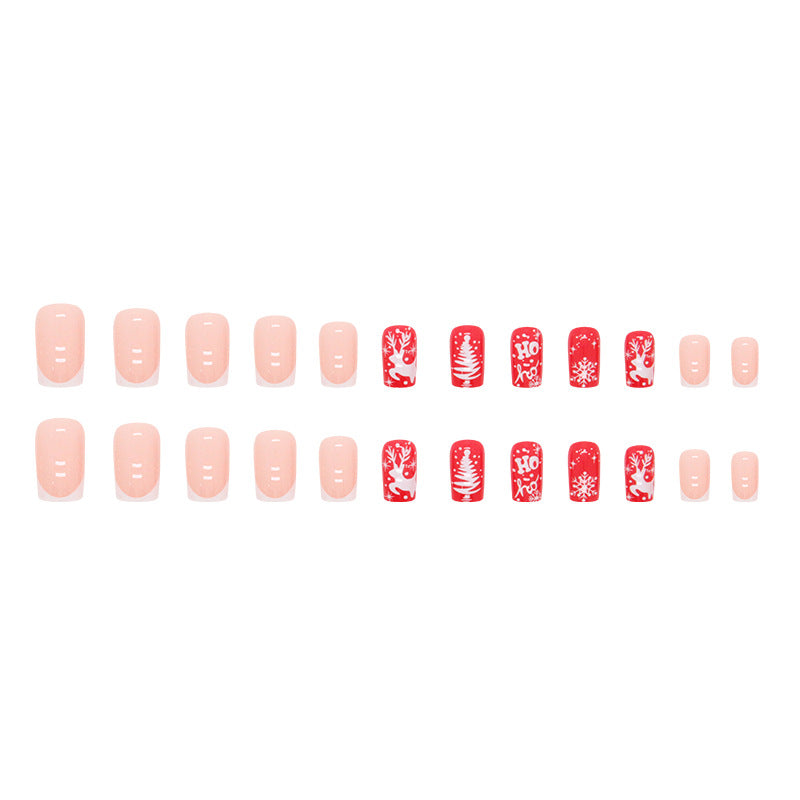 24pcs/Set Press On Nails W829