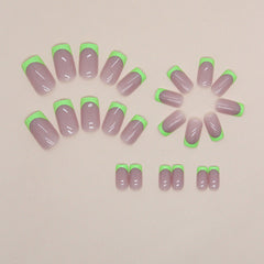 24pcs/Set Press On Nails W1132