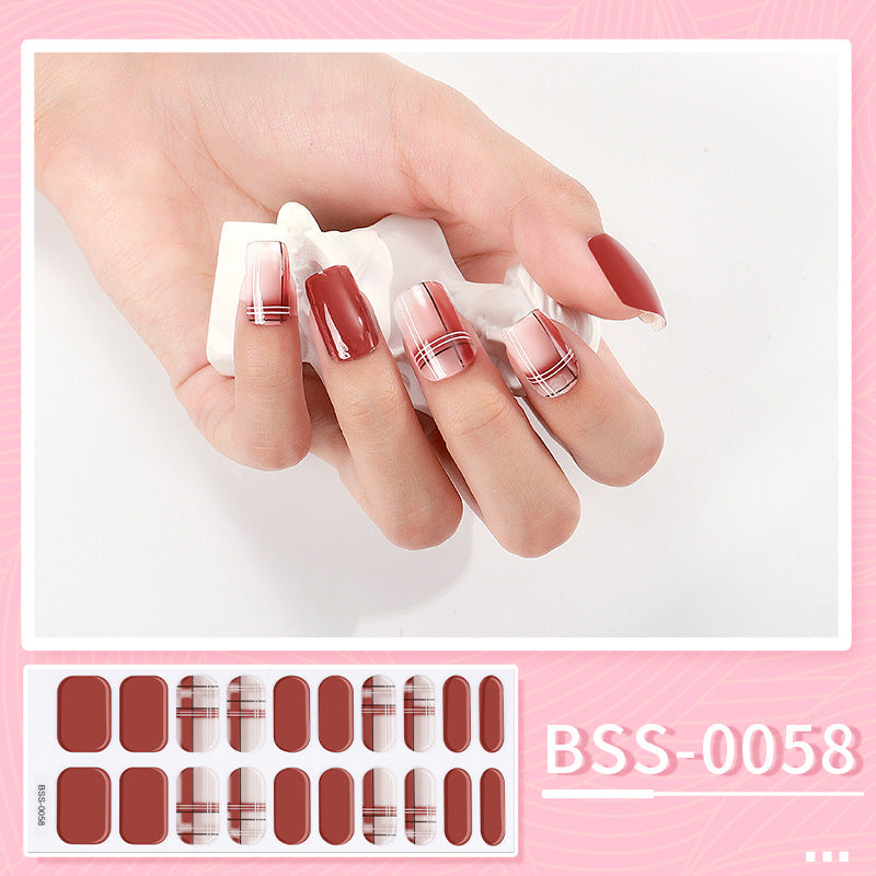 Salon-Quality Gel Nail Strips BSS-0058