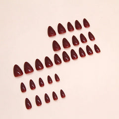 24pcs/Set Press On Nails W1482