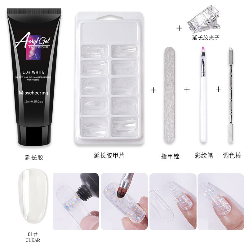 Nail Art Extension Gel solid-1