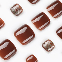 Press On Toe nails Set 24pcs/set JP2340