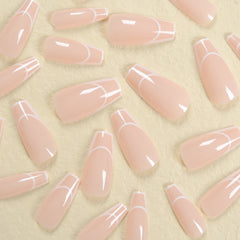 24pcs/Set Press On Nails JF0586
