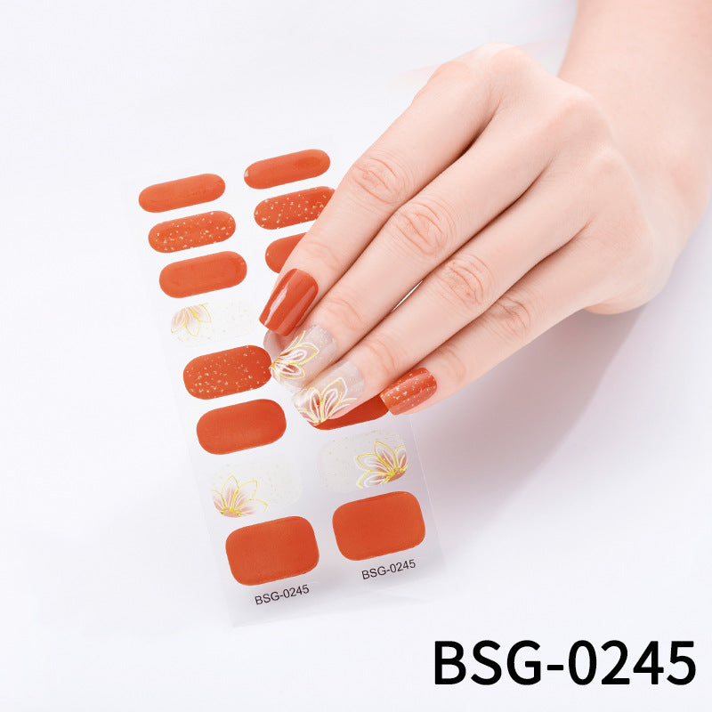 Salon-Quality Gel Nail Strips BSG-0245