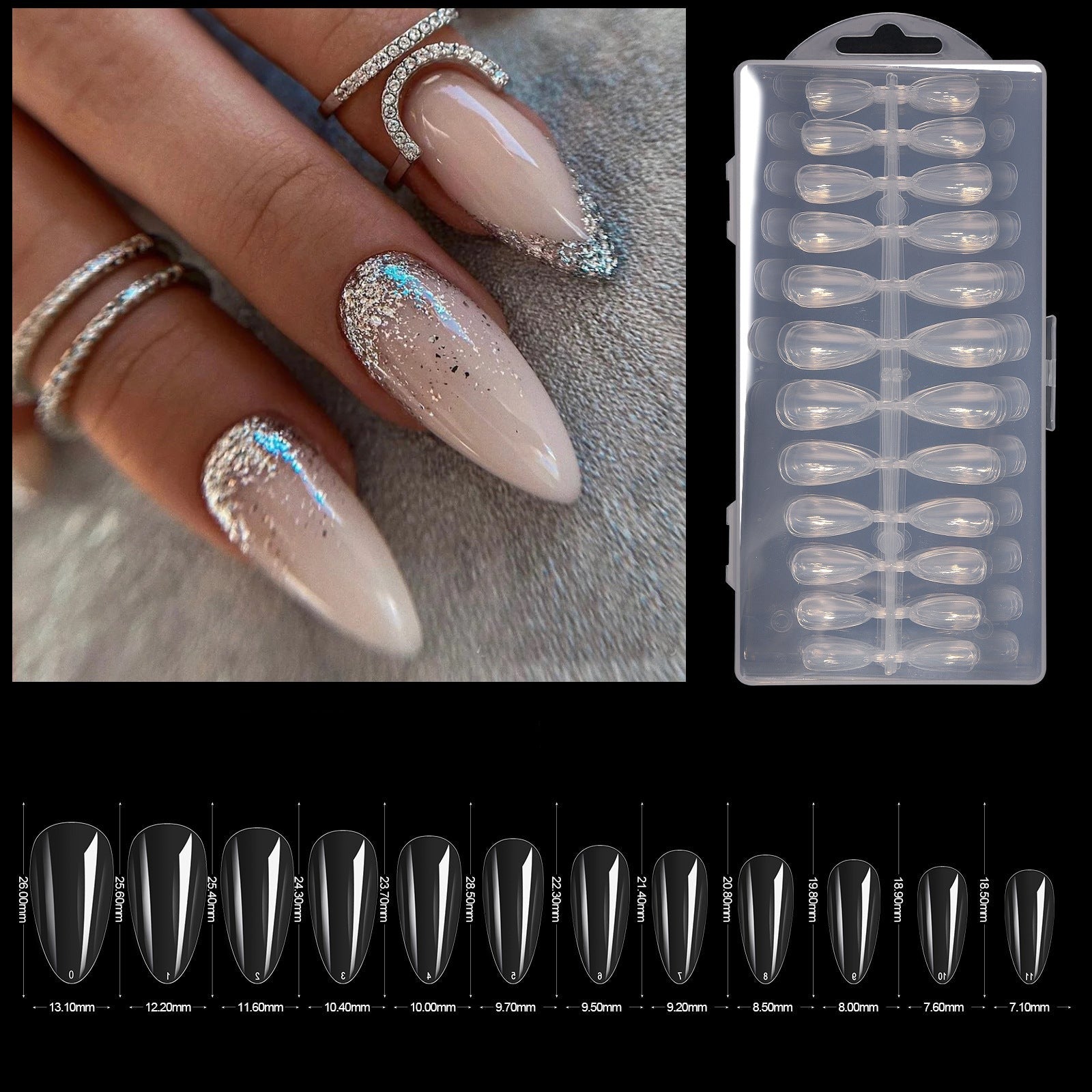 Nail Art No Trace Nail Extension Fake Nail Patch