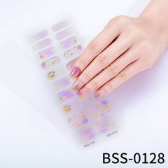 Salon-Quality Gel Nail Strips BSS-0128