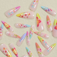 24pcs/Set Press On Nails SN032