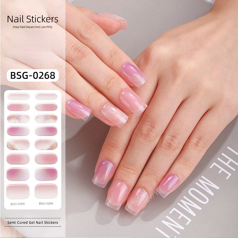 Salon-Quality Gel Nail Strips BSG-0268