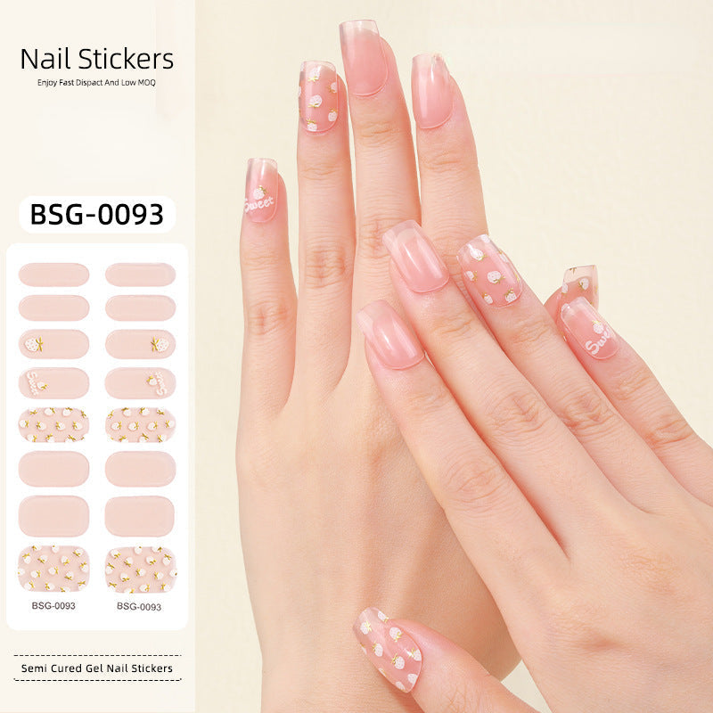 Salon-Quality Gel Nail Strips BSG-0093