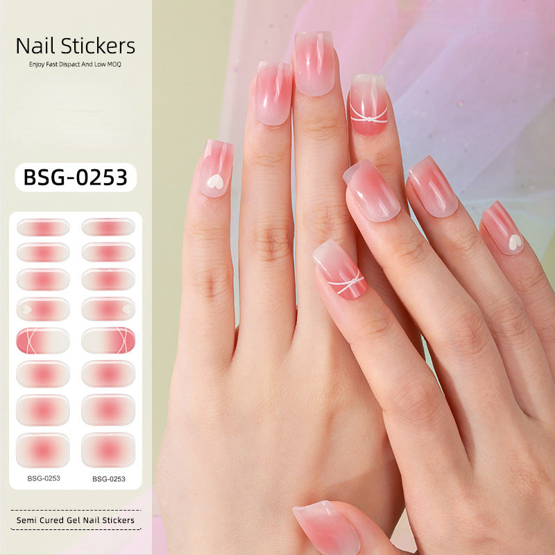 Salon-Quality Gel Nail Strips BSG-0253