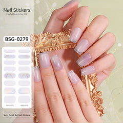 Salon-Quality Gel Nail Strips BSG-0279