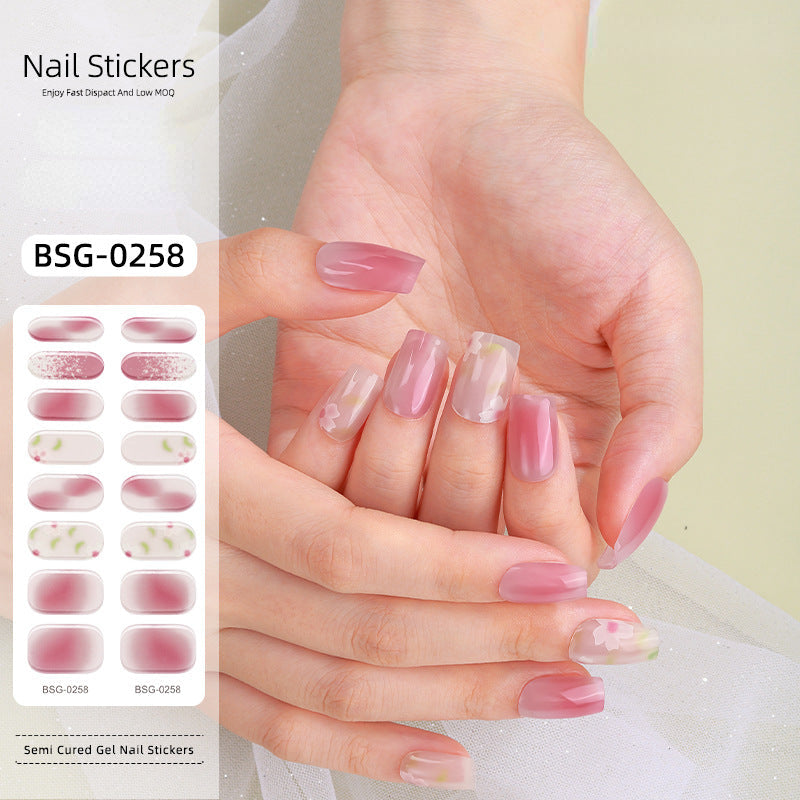 Salon-Quality Gel Nail Strips BSG-0258