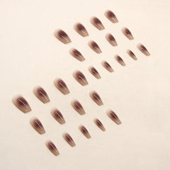 24pcs/Set Press On Nails R704